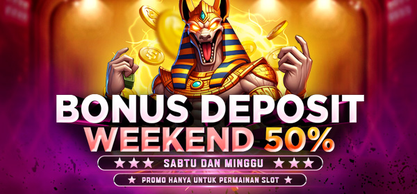 bonus deposit 50%